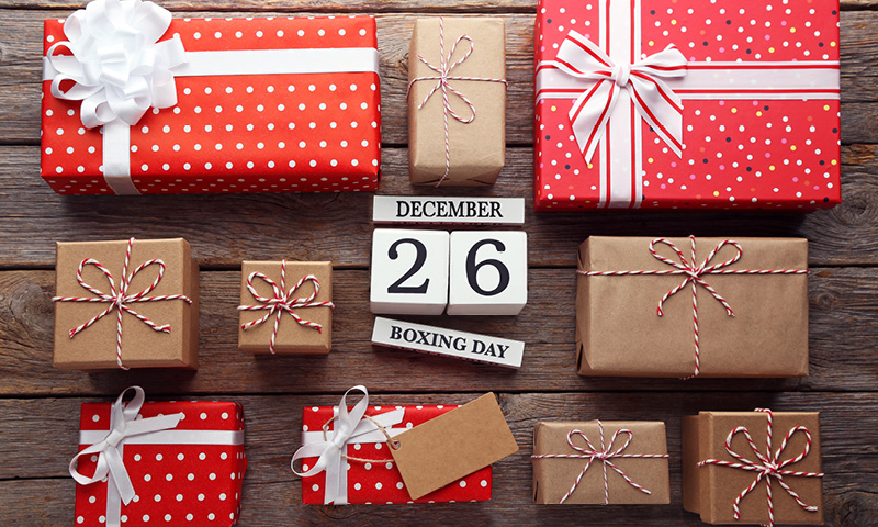 Boxing day – The day after Christmas